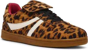 Steve Madden Madrid Womens Leopard Sneakers Casual Shoes Animal Print NEW / Box - Picture 1 of 11