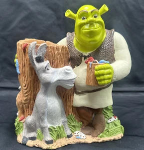 Shrek and Donkey Collectible Dixie Cup Holder Dispenser Kids Bathroom Decor - Picture 1 of 7
