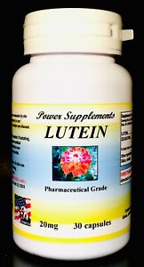 Lutein 20mg - 30 to 90(3x30) capsules, vision, macular degeneration,antioxidant.