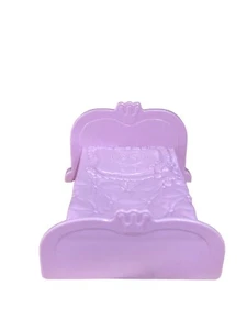 Letto Fisher Price Little People Disney Principessa Raperonzolo Palazzo Musicale Viola - Foto 1 di 5