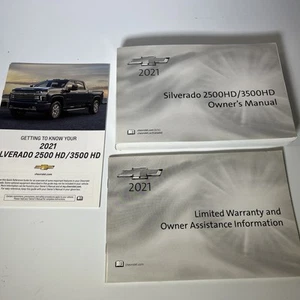 2021 Chevrolet Silverado 2500 3500HD Owners Manual User Guide - Foto 1 di 5