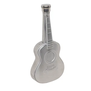 4oz 120ml Guitar Hip Flask stainless steel drinks novelty gift stocking filler - Picture 1 of 1