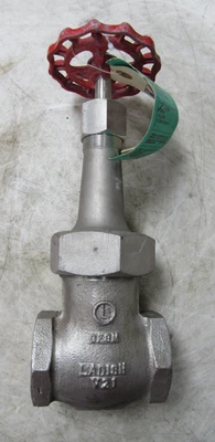 💥NEW LADISH V21 1-1/2" STAINLESS STEEL GATE VALVE V-8250-0707-15B - Image 1 of 4