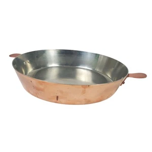 Mauviel M'Passion Copper Tarte Tatin Mold w/ Ears Tin Interior 9.5" Read - Picture 1 of 8