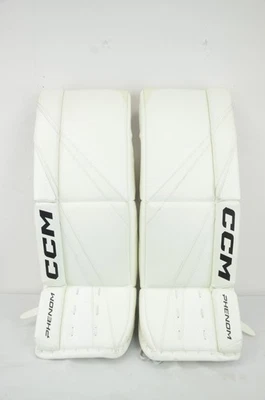 Almohadillas para piernas CCM Phenom Junior talla 26+1 blancas (1128-6543) Foto 1 de 4