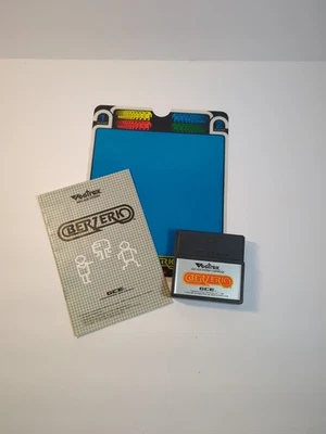 Vectrex Berzerk Cartridge, Overlay & Manual GCE Milton Bradley 1982 - Image 1 of 4