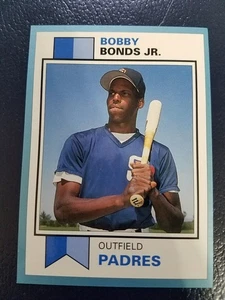 Bobby Bonds Jr San Diego Padres Pocket Price Guide #91 Blue Border Oddball - Picture 1 of 2