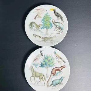 2 Earthly Paradise CH. Platos de ensalada Field Haviland Limoges No. 2 Y Nº 5 - Imagen 1 de 17