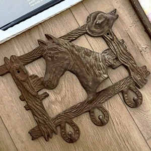Cast Iron Western Wall Hooks - Picture 1 of 1