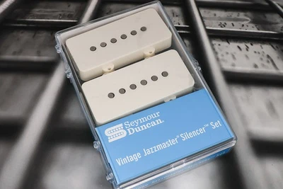 Silenciador Seymour Duncan Jazzmaster de colección - Juego de pastillas de pergamino Foto 1 de 3