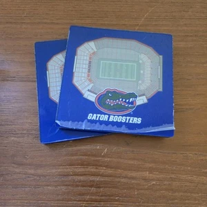 University of Florida Gators Football Stadium 3D Drink Coasters ( set of 2) - Picture 1 of 4
