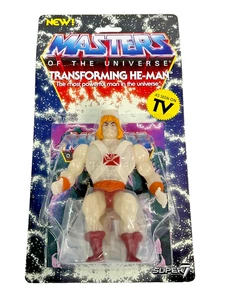 Figura Super7 Transforming He-Man Colección Vintage Masters of the Universe Nueva - Imagen 1 de 3