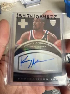 2013-14 Panini Innovation Foundations Ink /199 Kenny Anderson #9 Auto - Picture 1 of 2