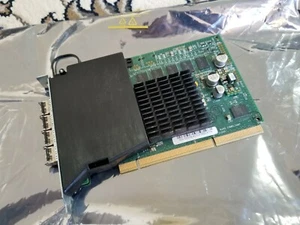 HP 3PAR 920-1052-54 970-0130-52-R6 4 Port PCI-X FC Adapter Controller Card w SFP - Picture 1 of 3