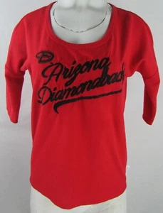 Arizona Diamondbacks Women's Touch Red Embroidered Logo 3\4 Sleeve Sweatshirt - Picture 1 of 5