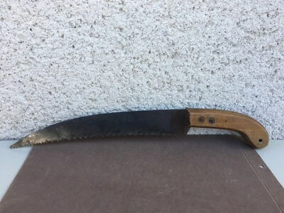 Ancienne scie à élaguer / arboriculture / Outils anciens / Collection - Photo 1/4