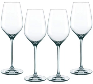 Nachtmann Supreme 17 2/3 oz. White Wine Goblet, Set of 4, Fine Bavarian Crystal - Picture 1 of 5