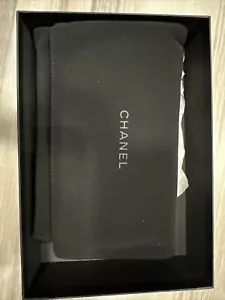 CHANEL Classic Wallet On Chain WOC Blac Cavier with GHD - Picture 1 of 8