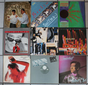 AK253) Sammlung 81 Maxi's Schallplatten 80e Jahre, Italo, Zyx, Electronic, Disco