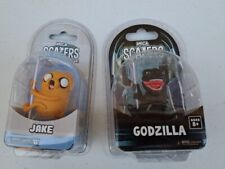 NECA Scalers: Godzilla and Jake from Adventure Time