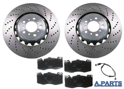 Original Brake Set With WK SHW / TEXTAR 400Mm Front BMW M5 F10 M6 F12 F13 F06 - Image 1 of 3