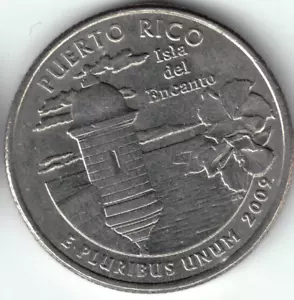 USA - 2009D - Washington ¼ $ - Puerto Rico - Low Mintage - #19752 - Picture 1 of 2