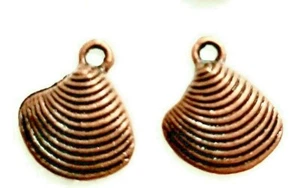 CHARMS CLEARANCE SALE SEA SHELLS COPPER COLOR DIY 12mm x 15mm 🇦🇺AUSSIE STOCK - Picture 1 of 1