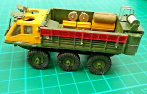 Alvis Stalwart White Metal Toy Amphibious Cargo Vehicle Truck Army Military