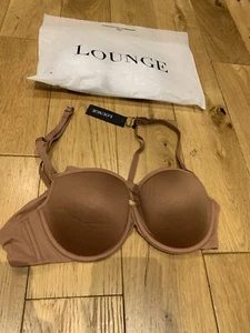 BNWT LOUNGE RRP£45 Brown Everyday Form T-Shirt Bra Sz36B - Picture 1 of 7
