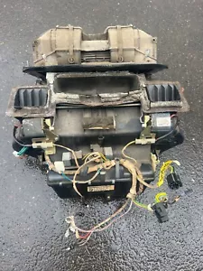 BMW e30 Complete HVAC Heat Heater Core AC Box Blower Motor Control - Foto 1 di 10