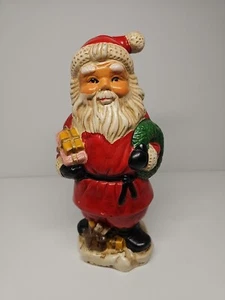 Vintage Keramik Weihnachtsmann König Importe Retro Urlaub altmodisch - Bild 1 von 10
