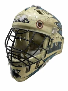 FRANKLIN SAN JOSE SHARKS NHL [JUNIOR ] NHL Street Hockey Goal Mask Kask 1991 - Zdjęcie 1 z 22