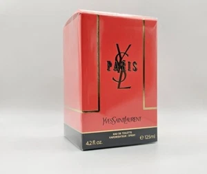 Yves Saint Laurent Paris Eau De Toilette Spray 125 ml - 4.2 fl.oz New Sealed - Imagen 1 de 7