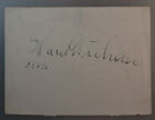 Autogramm Hans Duhan Osterreichischer Opernsanger 1936 90180