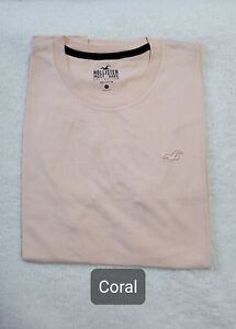 Hollister Men's Short Sleeve Crew Neck Must-Have Tee Logo icon T-Shirt M & XL