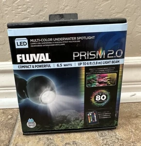 FLUVAL PRISM2.0 UNDERWATER SPOTLIGHT MULTICOLOR AQUARIUM LED W/REMOTE - Picture 1 of 3