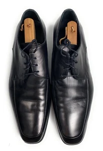 Scarpe eleganti stringate BROLETTO da uomo in pelle nera taglia 15M - Foto 1 di 10