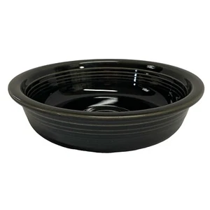Fiesta Bowl 19 oz Salad Soup Black 6.75" Post 86 Contemporary HLC Homer Laughlin - Picture 1 of 7