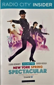 2015 ROCKETTES "RADIO CITY INSIDER" NY SPRING SPECTACULAR PROGRAM with 3D Glasse - Picture 1 of 2