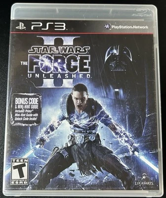 Star Wars Force Unleashed PS3 Playstation 3 - Complete Game + Manual - Image 1 of 4