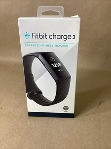 NEU VERSIEGELT Fitbit Charge 3 Fitness Aktivitätstracker - Graphit/Schwarz - Bild 1 von 6