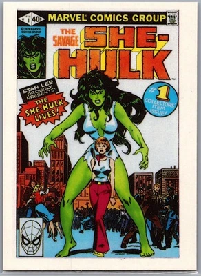 PRINTERS PROMO 1984 FTCC Marvel Superheroes First Issue Covers SAVAGE SHE HULK - Image 1 of 2