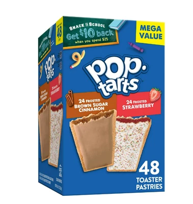 Pop-Tarts Variety Pack Toaster Pastries, Breakfast Foods, Shelf-Stable, 81.2 oz - Image 1 of 4