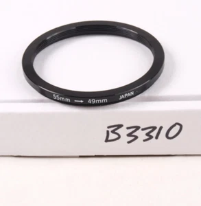 55 mm-49 mm 55-49 mm anello passo filtro adattatore step down (B3310) - Foto 1 di 2