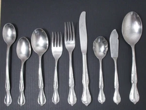 "Victorian Charm" Stainless Flatware Inisco USA International Silver Your Choice - Picture 1 of 13