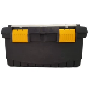 Werkzeugbox 487 x 250 x 240 3 Fächer schwarz Cofre Herramientas Caja de - Imagen 1 de 7