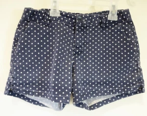 Gap Kids Navy/White Polka Dot Shorts Girl's Size 14 - Picture 1 of 2