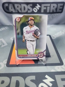 2022 Bowman Draft Paper Base BD-171 James Wood - Washington Nationals - Picture 1 of 2