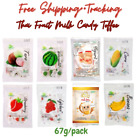 Thai Candy Toffee Store Chewy Fruit Milk Corn Taro Yogurt Sweet Sour Flavor 67g