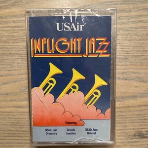 RARE Vintage USAir Inflight Jazz Cassette Tape Airline Inflight Music BRAND NEW! - Imagen 1 de 16